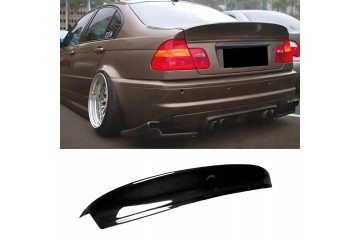 For BMW 3 Series E46 CSL Style Rear Spoiler 98 05 4 Door Sedan ABS Plastic