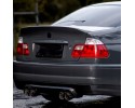 For BMW 3 Series E46 CSL Style Rear Spoiler 98 05 4 Door Sedan ABS Plastic Car type passenger cars