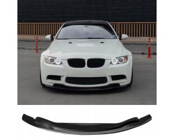 For BMW M3 E92 Coupe 07 13 E93 Convertible 08 13 Front Lip Piano Black