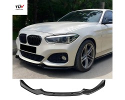 For BMW 1 Series F20 F21 M Power Facelift 15 19 Front Splitter With ABE TUV
