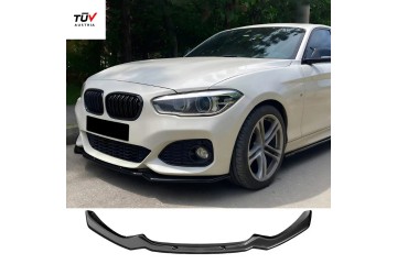 For BMW 1 Series F20 F21 M Power Facelift 15 19 Front Splitter With ABE TUV
