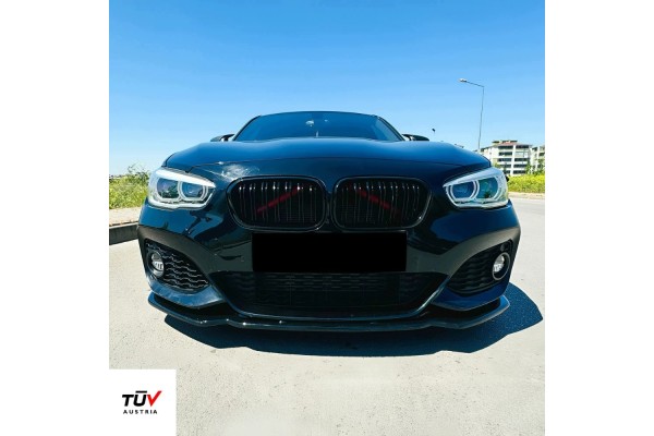 For BMW 1 Series F20 F21 M Power Facelift 15 19 Front Splitter With ABE TUV Packaging status original