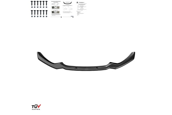 For BMW 1 Series F20 F21 M Power Facelift 15 19 Front Splitter With ABE TUV Part manufacturer Autovision