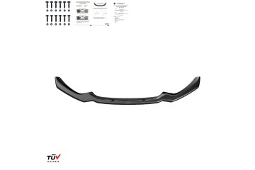 For BMW 1 Series F20 F21 M Power Facelift 15 19 Front Splitter With ABE TUV Part manufacturer Autovision