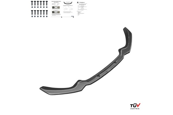 For BMW 1 Series F20 F21 M Power Facelift 15 19 Front Splitter With ABE TUV Installation side front