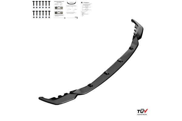 For BMW M4 G82 M3 G80 Front Splitter 2021 With ABE TUV ABS Plastic Black Part manufacturer Autovision