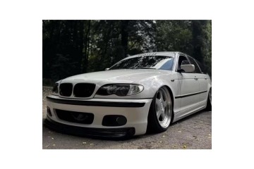 For BMW 3 Series E46 Coupe M Sport M3 CSL Style 97 06 Piano Black Front Lip Packaging status original