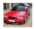 For BMW 3 Series E46 Coupe M Sport M3 CSL Style 97 06 Piano Black Front Lip Installation side front