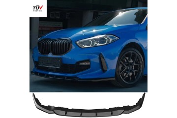 For BMW 1 Series F40 M Pack M135i 2019 2024 Front Splitter With ABE TUV