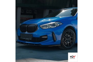 For BMW 1 Series F40 M Pack M135i 2019 2024 Front Splitter With ABE TUV Catalog number of the part OWBL013