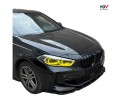 For BMW 1 Series F40 M Pack M135i 2019 2024 Front Splitter With ABE TUV Installation side front
