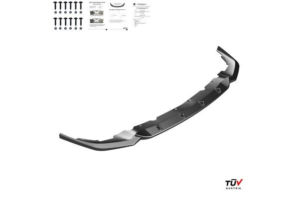 Splitter delantero para BMW Serie 1 F40 M-Pack / M135i 2019-2024 con A