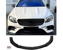 For MERCEDES E Class S213 W213 E63 AMG Estate 17 21 Front Splitter ABE TUV