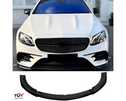 For MERCEDES E Class S213 W213 E63 AMG Estate 17 21 Front Splitter ABE TUV