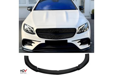 For MERCEDES E Class S213 W213 E63 AMG Estate 17 21 Front Splitter ABE TUV