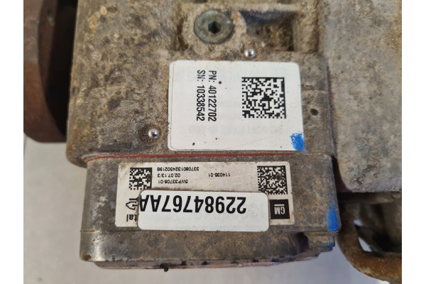 Puente Diferencial Trasero Reductor 4x4 Opel Insignia A 22984782 22984