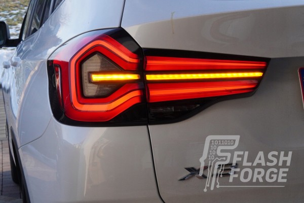 BMW X3 G01 conversion of US EU lamps Full LED adaptation