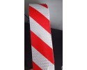 Reflective tape 100mm 50m honeycomb warning diagonal stripes MANUFACTURER Catalog number of the part plaster miodu ukosna