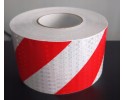 Reflective tape 100mm 50m honeycomb warning diagonal stripes MANUFACTURER Car type buses undefined trucks cargo vans RVs