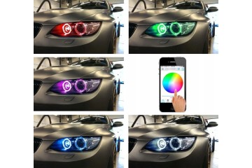 RING BULBS ANGEL EYES MARKER LED RGBW WiFi BLUETOOTH 40W BMW E90 E91 Catalog number of the part Markery BMW Angel eyes LED E90 W