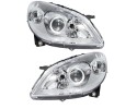 Headlights Lamps front set L R Depo lens Mercedes B class w245 2005 2011