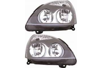 RENAULT CLIO II 2 01 HEADLIGHT SET RIGHT LEFT SET