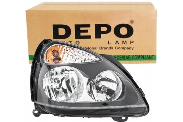 RENAULT CLIO II 2 01 HEADLIGHT SET RIGHT LEFT SET Version European