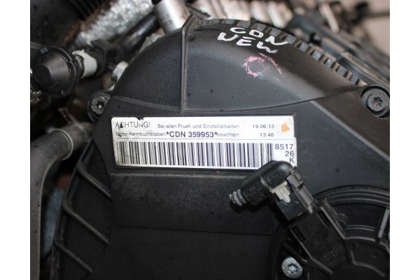 Motor de gasolina Audi A4 B8 2.0 Tfsi Cdn completo usado 5