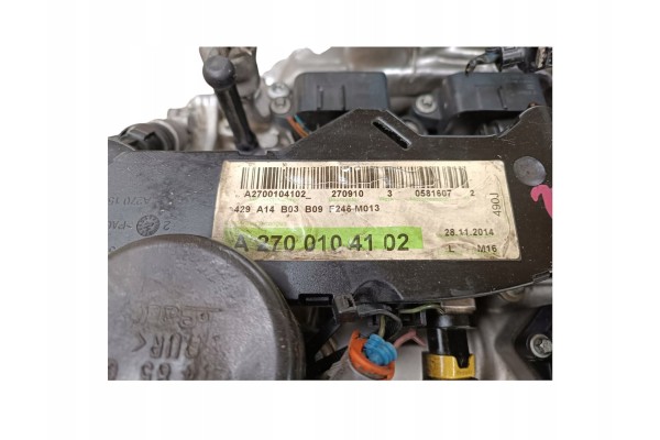Motor Completo Mercedes W246 W176 1.6 CGI 270910 usado 7