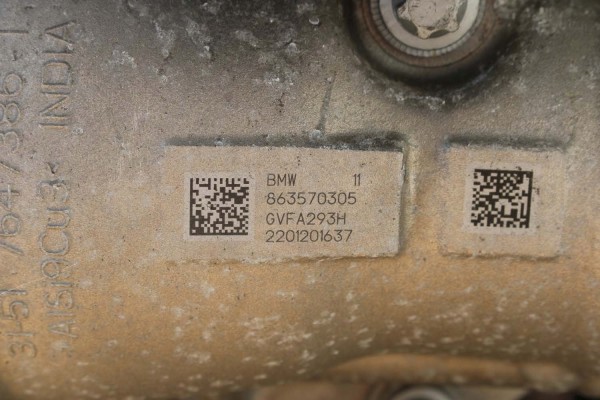 Reductor BMW 5 G31 8635703 transmisión delantera 2.0 diésel 86 usado 3
