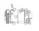 COMPRESSOR AIR CONDITIONING COMPRESSOR ACP 629 000P