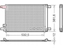 CONDENSER AIR CONDITIONING COOLER DCN02048 DENSO Packaging status original