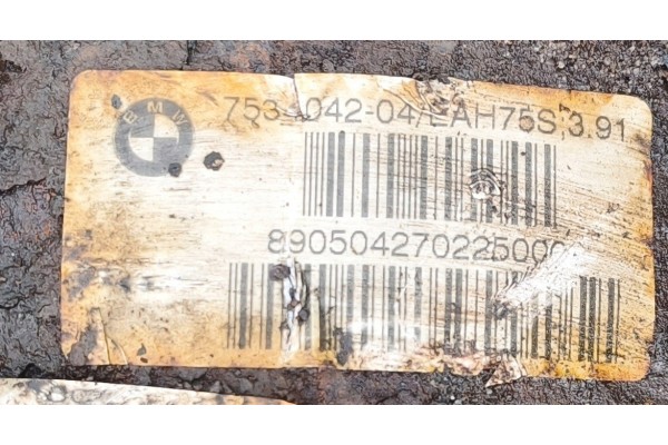 BMW 5 E61 E60 3.0 B Puente Diferencial Trasero 7534042 3.91 usado 2