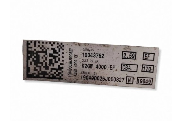 Reductor trasero Ford 19049D026J00827 2.7L gasolina 197kW 2021 usado 6