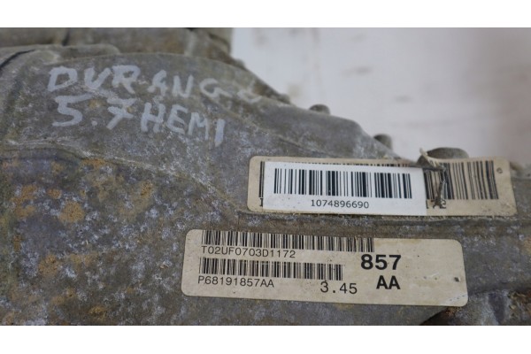 Puente del diferencial delantero Dodge Durango 5.7 Hemi 68191857AA usado 10