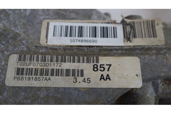 Puente del diferencial delantero Dodge Durango 5.7 Hemi 68191857AA usado 11