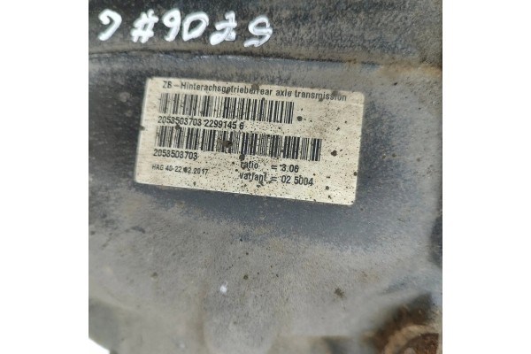 Reductor Trasero Mercedes-Benz C (W205) A2053503703 2.0L 205kW 2017 usado 7