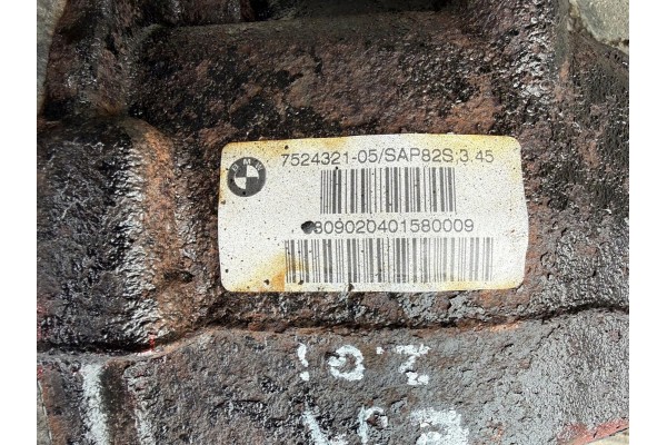 BMW 320i E90 E91 Lci Lift 09-12 N43B20A Puente Diferencial Trasero 7524321 3.45 usado 5