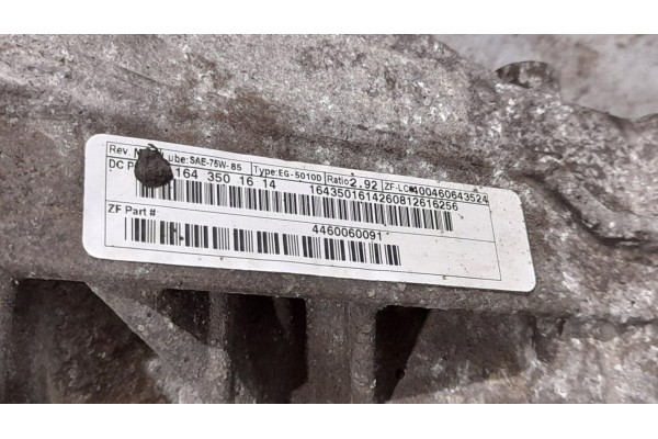 Diferencial Trasero Mercedes-Benz R W251 1643501614 usado 3