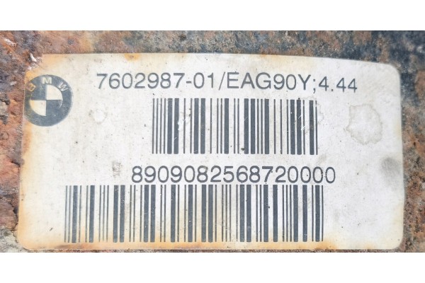 BMW X5 E70 Puente Diferencial 7602987-01 4.44 usado 2