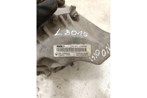 Diferencial trasero 670009608 Maserati Quattroporte VI 2014 usado 7