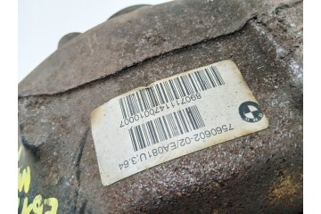 DIFFERENTIAL BRIDGE BMW E60 E61 N43 AT 7560602 3 64 Catalog number of the part 7560602
