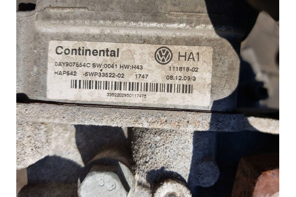 VW Tiguan I 5N 06-10 2.0 TDI Puente Diferencial Trasero Mbc 0AY525010C 0AY907554C usado 3