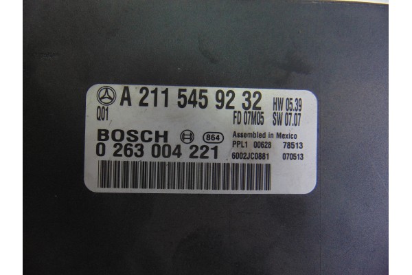 A2115459232 MODULO ELECTRONICO MERCEDES-BENZ CLASE E (BM 211) BERLINA
