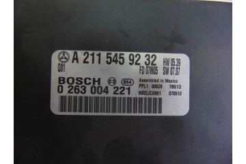 A2115459232  MODULO ELECTRONICO MERCEDES-BENZ CLASE E (BM 211) BERLINA E 320 CDI (211.022) 2007 A2115459232 203403 MERCEDES-BENZ