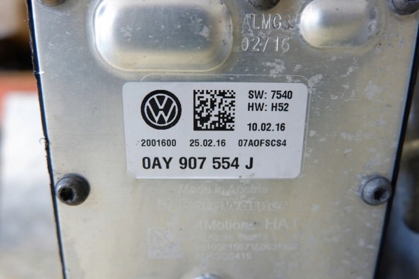 Reductor trasero AUDI Q3 (8U) 0AY907554J 2.0L diésel 110kW 2016