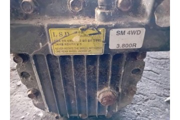 Rear reducer HYUNDAI SANTA FE I SM 3800R 2 0L diesel 83kW 2004 Car type passenger cars