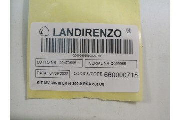 DASH DUSTER II 1 6SCE SOLENOID VALVE LPG 250609047R Catalog number of the part 250609047R