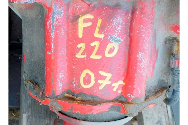 Cartucho de diferencial puente Volvo FL 240 Midlum 07r D7E 39/10 usado 9