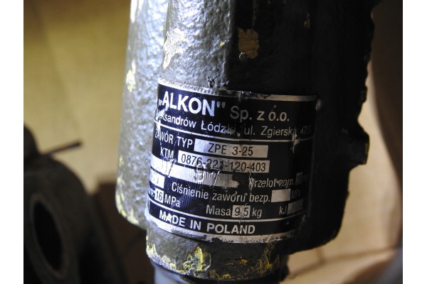 Válvula de sobrecarga Zpe-3 3-25 para grúa con solenoide Star 660 R-061 nuevo 5